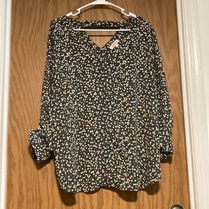 Loft chiffon blouse